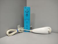 Wii Remote (Синий) + Nunchuk (Белый)[Wii Retro]